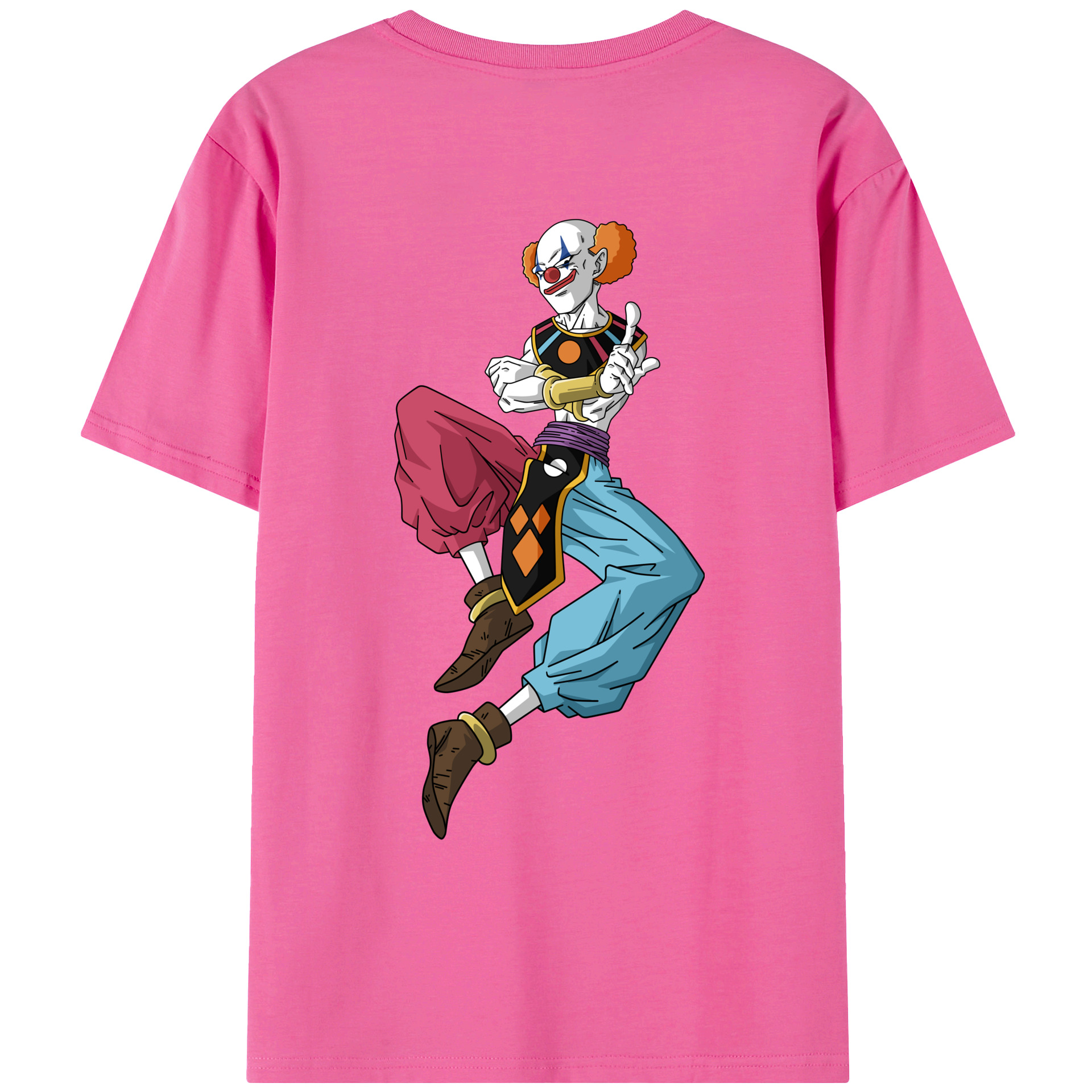 （画像用） ドラゴンボール DRAGON BALL レディース半袖Tシャツ(バックプリント)